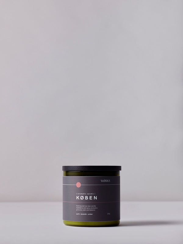 KØBEN Aromatic Candle - Earth, Lavandin, Amber 250ml