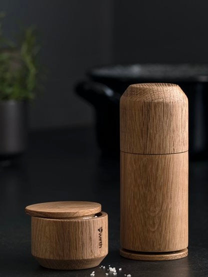 By Wirth ‘Crush Me’ Oak Salt or Pepper Grinder