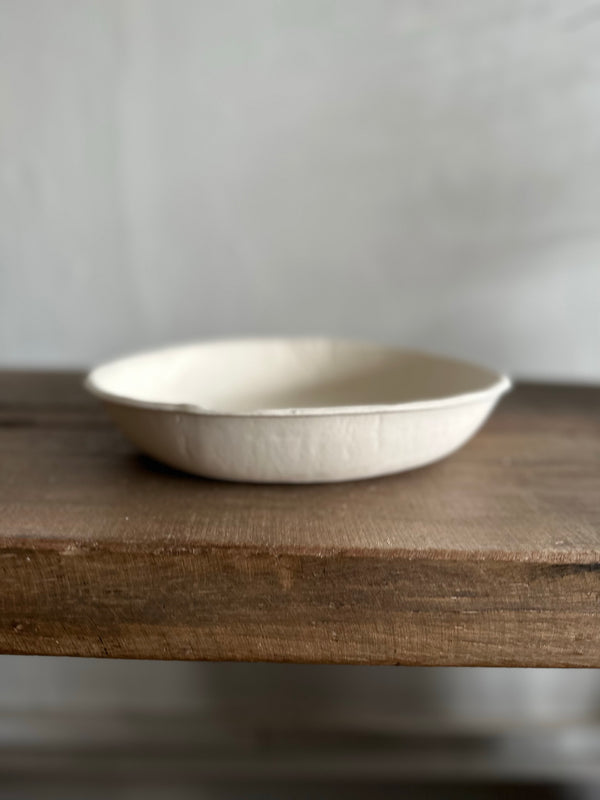 Ceramic Serving bowl woven