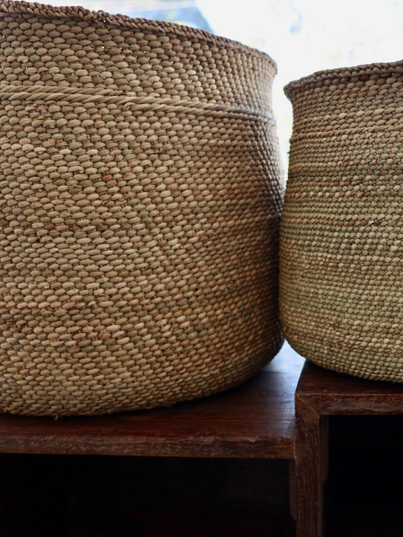 Iringa Basket in Natural - Medium