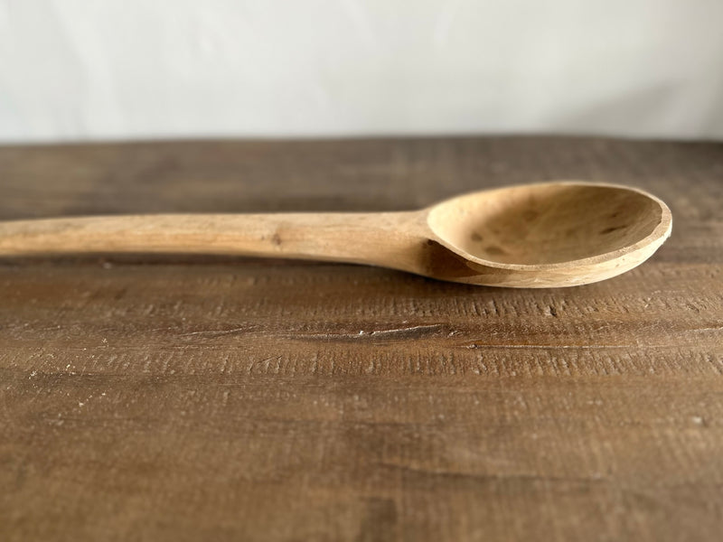 Extra Large vintage wooden spoon