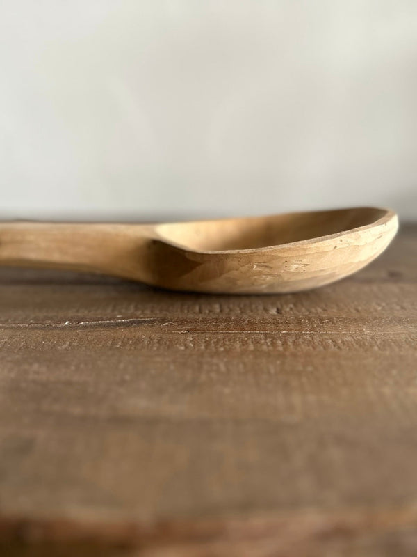 Extra Large vintage wooden spoon