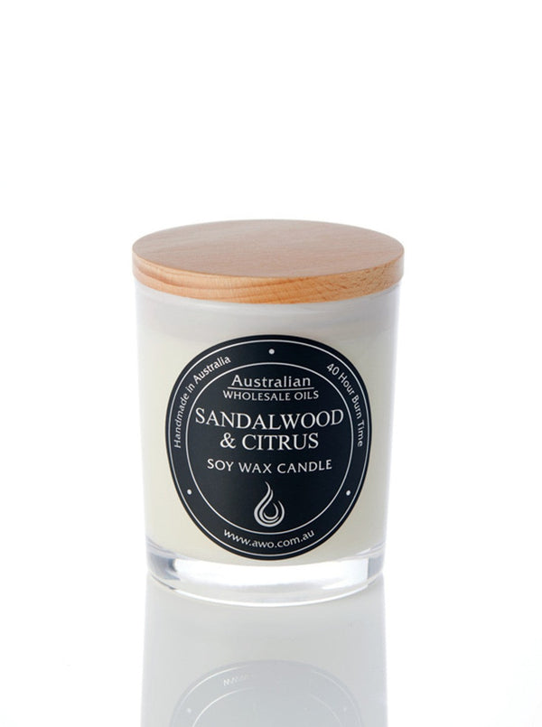 SANDALWOOD & CITRUS SOY CANDLE