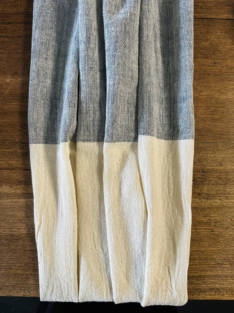 BLUE CHAMBRAY TABLE RUNNER TOWEL