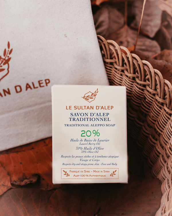 Traditional Aleppo soap 20%