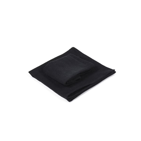 Hudson Linen Napkin in Black