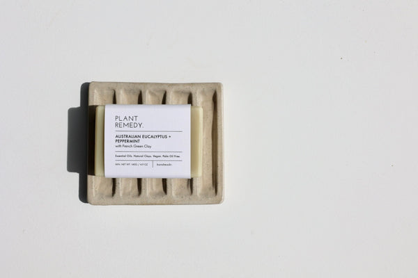 Botanical soap in Australian Eucalyptus + Peppermint