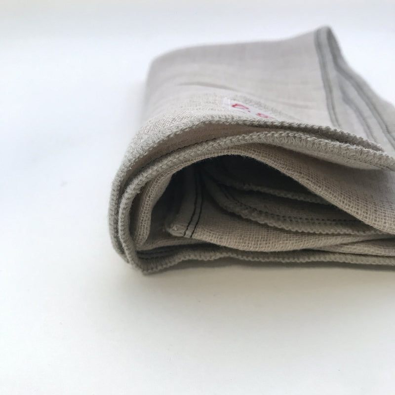 Linen gauze napkin